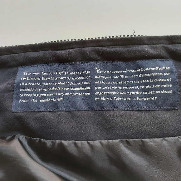 LONDON FOG Trench Coat Womens Large - Picture 9 of 16